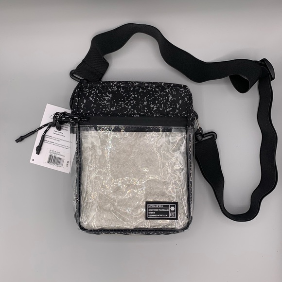 Hex Clear Crossbody Pouch 9x7 - Picture 3 of 3